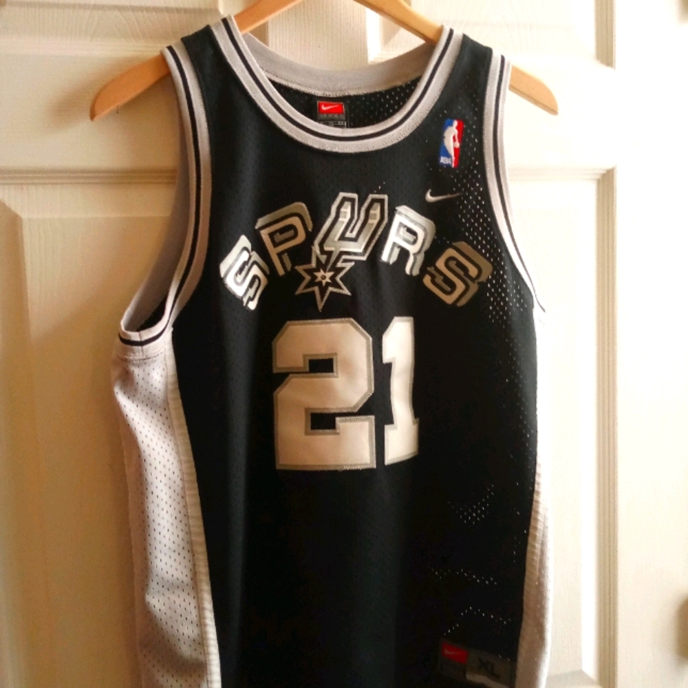 Tim Duncan San Antonio Spurs Nike jersey